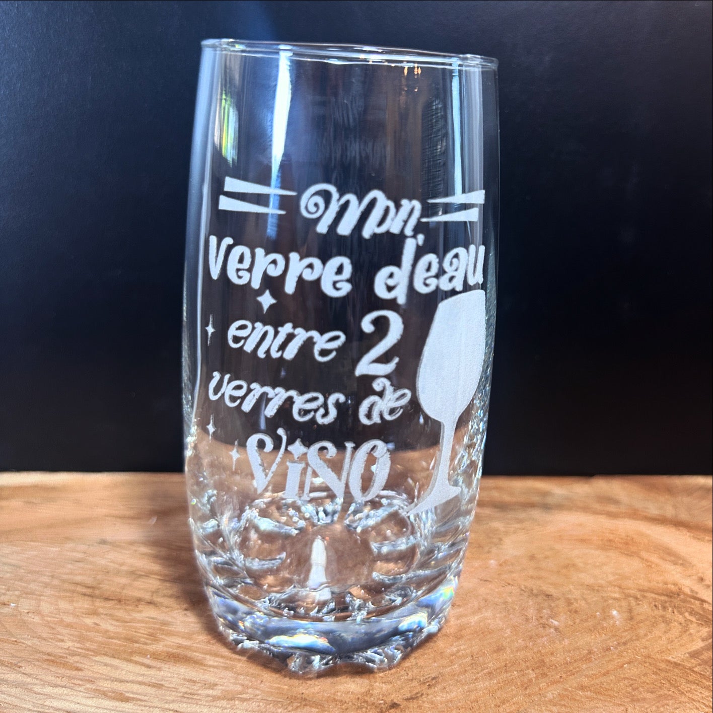 Verres personnalisées
