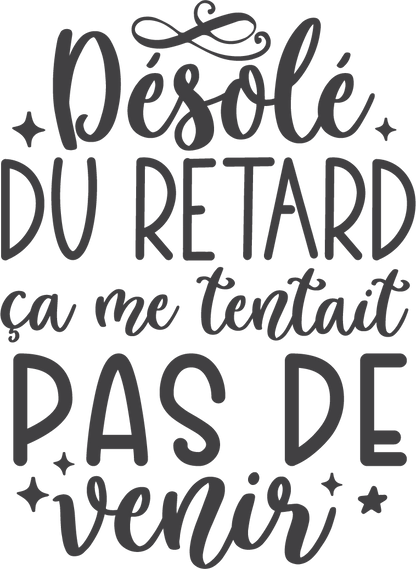 Désolé du retard ça ne me tentais pas de venir