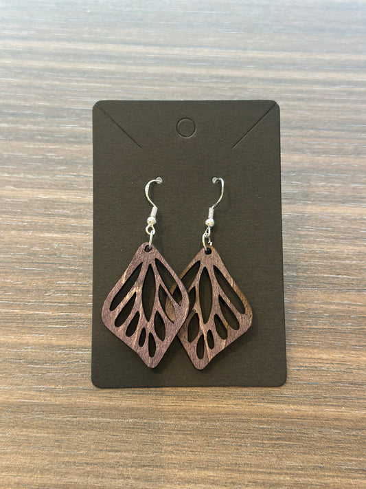 Boucles d'oreilles ailes de papillon