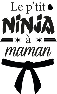 Le p'tit Ninja à maman