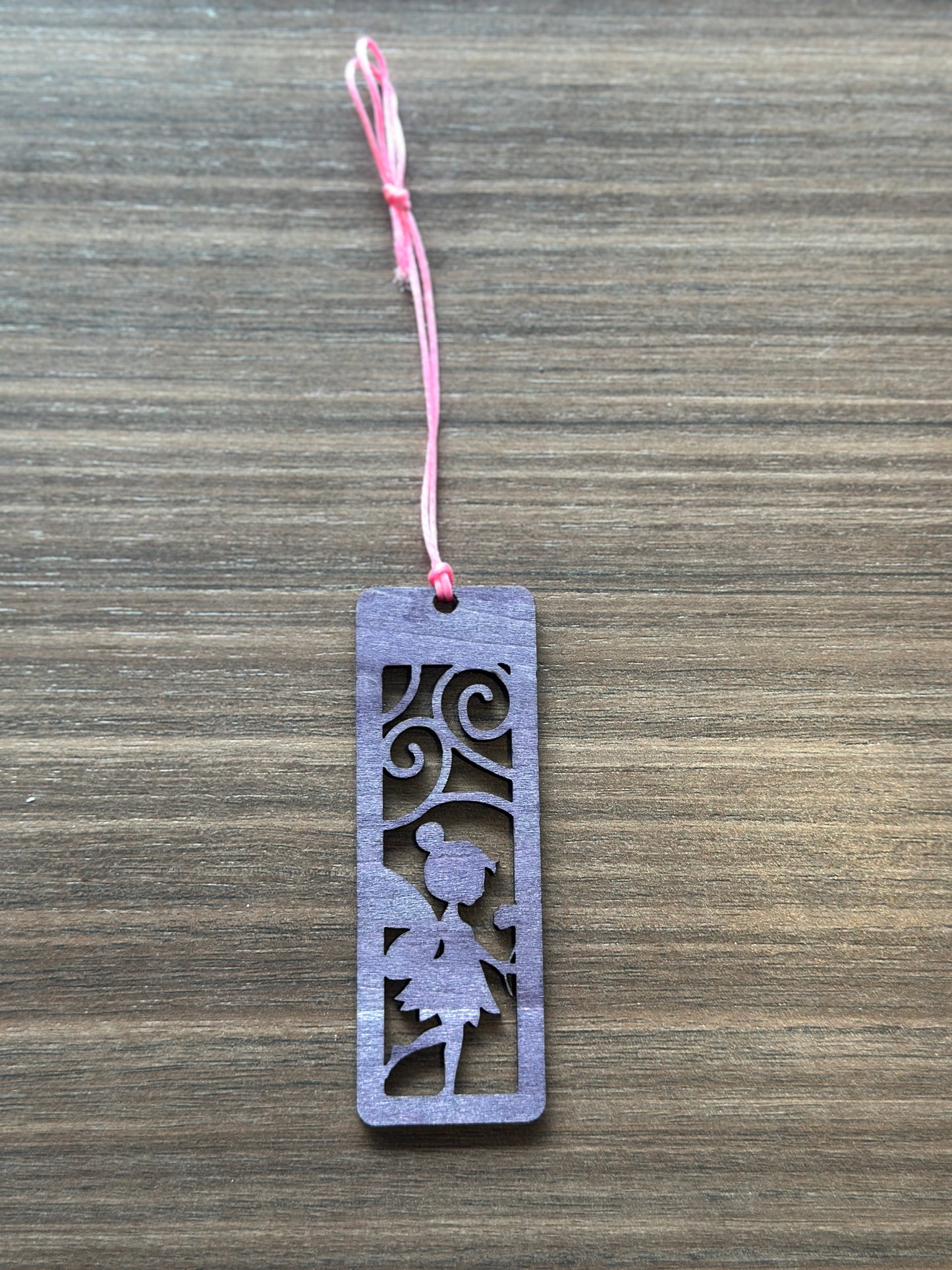 Signet en bois mini fée