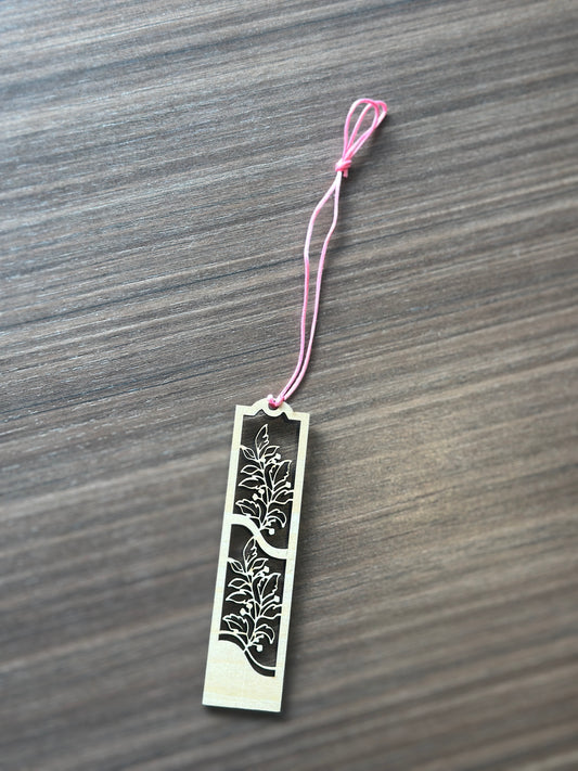 Signet en bois herbes