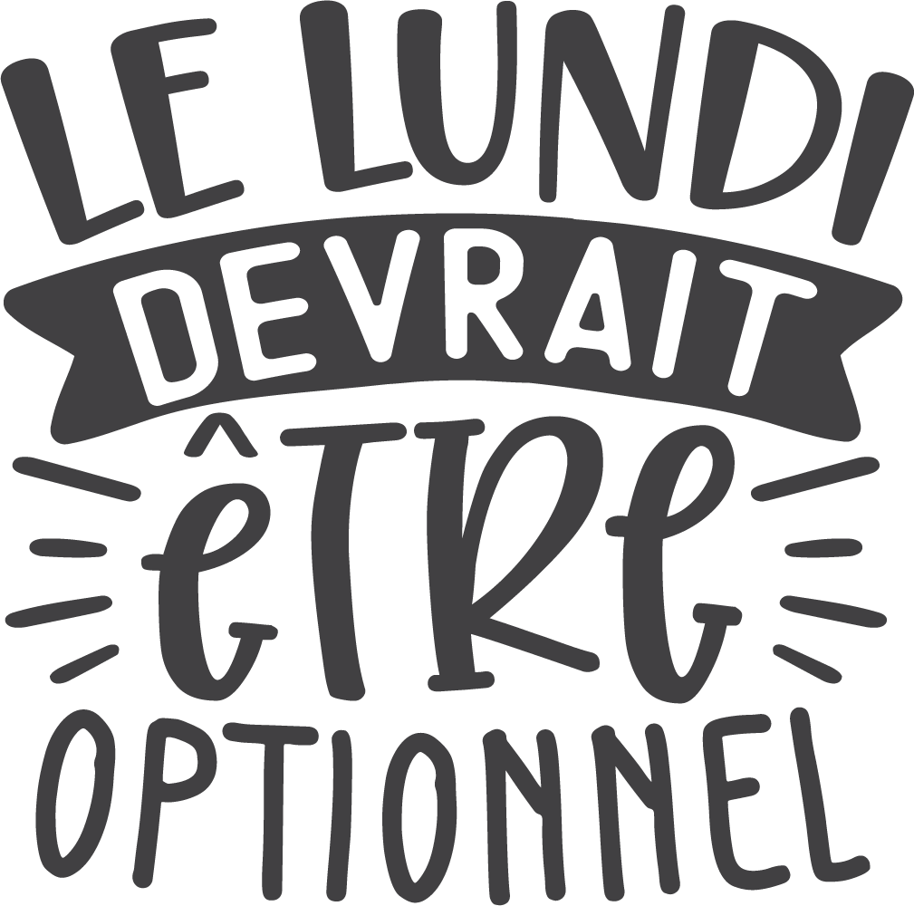 Le lundi devrait être optionnel